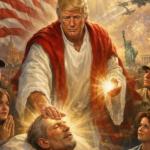 Trump Sparks Global Outrage with Jesus-Style AI Image
