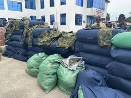 Lagos Police Intercept Truckload of Military Uniforms, Illicit Drugs; Three Suspects Arrested
