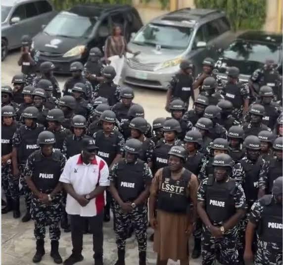 LSSTF Equips Lagos Police Command with Modern Security Gadgets to Boost Crime-Fighting Efforts